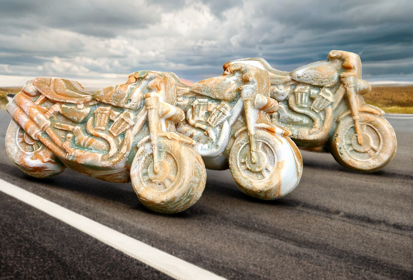 Clearance - 3 for the price of 1 - Motorcycle Sultry Fun Soap